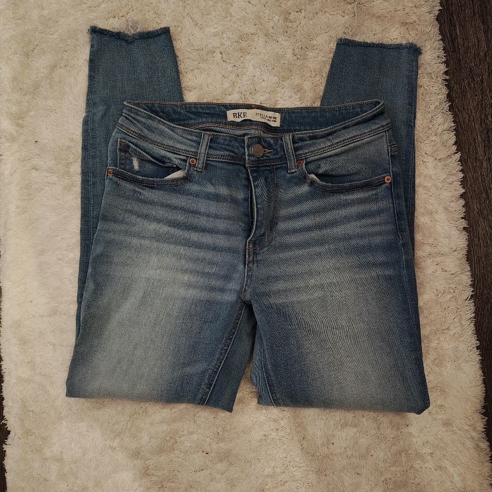 BKE Skinny Distressed Jeans